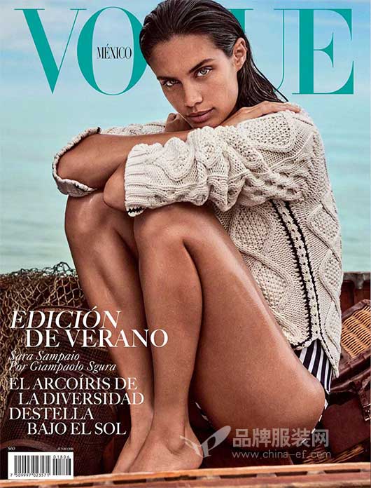 葡萄牙超模Sara Sampaio墨西哥版2018《Vogue》六月刊