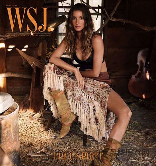 超模吉娘娘Gisele Bundchen登《WSJ. Magazine》封面